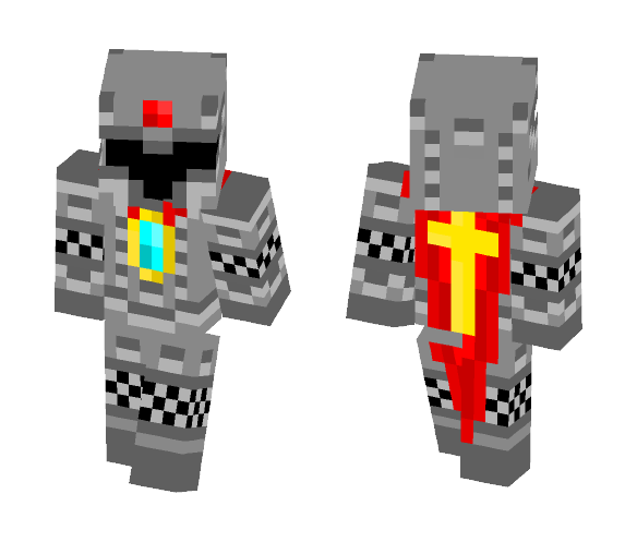 Knight armor Template - Male Minecraft Skins - image 1