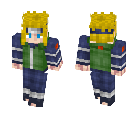 Download Free Minato Skin for Minecraft image 1 Minato - Male Minecraft Skins - image 1