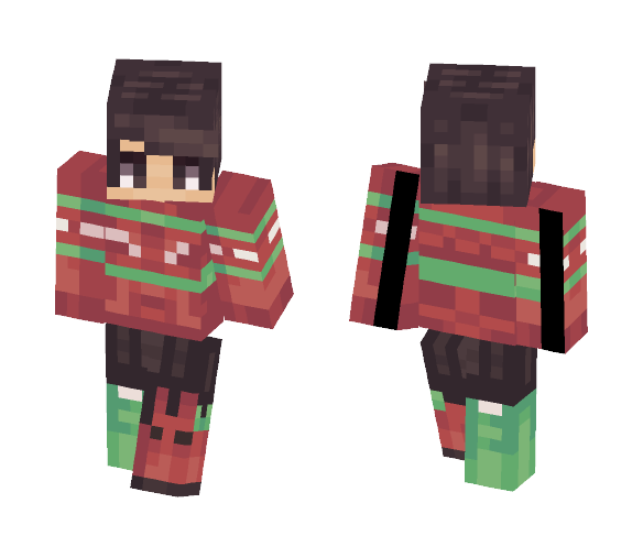 Christmas Aesthetic Boy - Boy Minecraft Skins - image 1