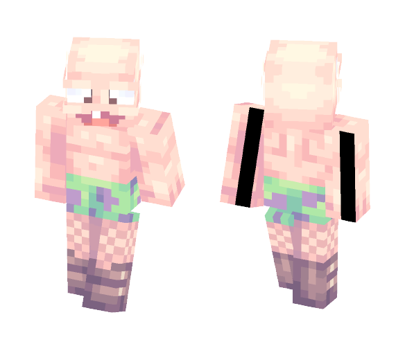 Patrick Star With Hot Legs kablamo - Male Minecraft Skins - image 1