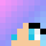 Download Free UNICORN HAIR GIRL Skin for Minecraft image 3 UNICORN HAIR GIRL - Color Haired Girls Minecraft Skins - image 3