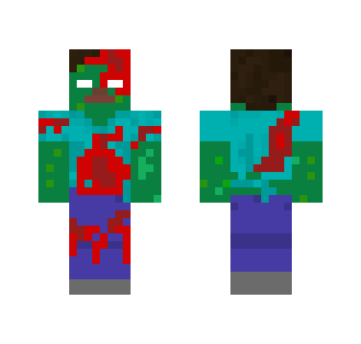 Zombie Herobrine - Herobrine Minecraft Skins - image 2