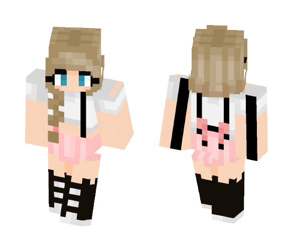 my friends oc cassidy - Female Minecraft Skins - image 1