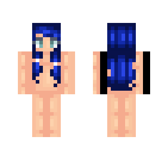 blue hair