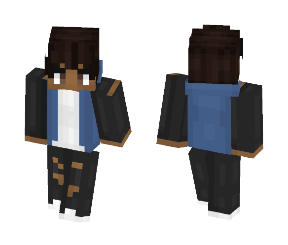 blue days - Male Minecraft Skins - image 1