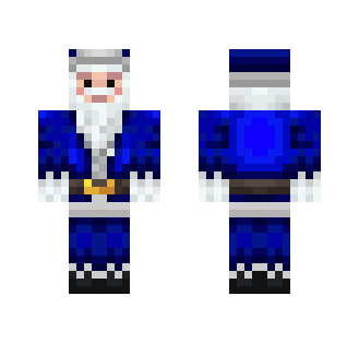 Blue Santa