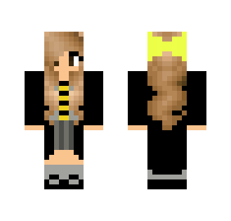 Actually Done Hufflepuff Girl - Girl Minecraft Skins - image 2