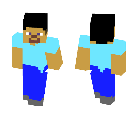 Plastic Steve - Male Minecraft Skins - image 1