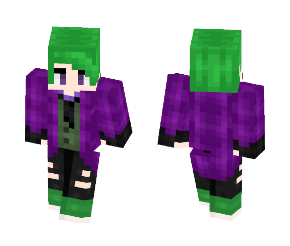 {*#*}The Joker{*#*} - Comics Minecraft Skins - image 1