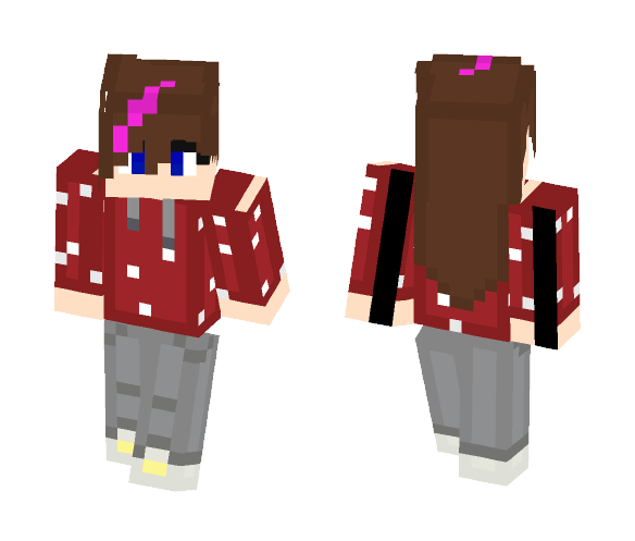 PvP Player Skin female | framed - Female Minecraft Skins - image 1
