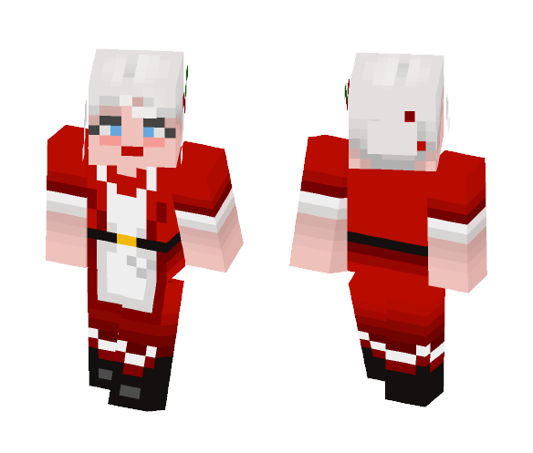 Mrs Claus - Female Minecraft Skins - image 1