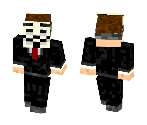 Anonymous - Male Minecraft Skins - image 1