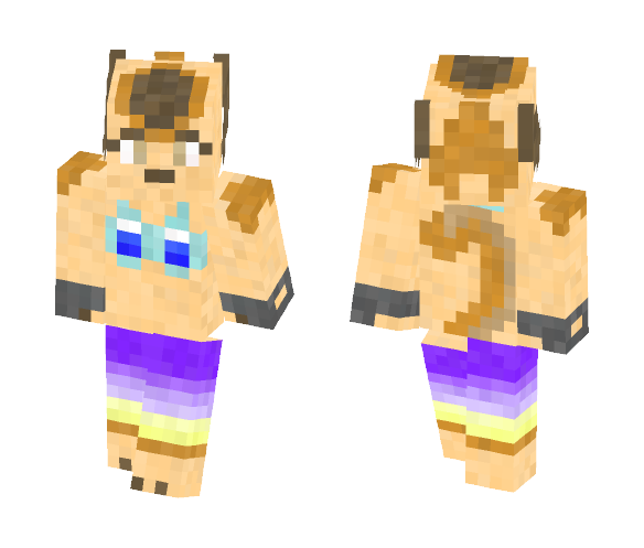 Kabier (GTA V version) - Female Minecraft Skins - image 1