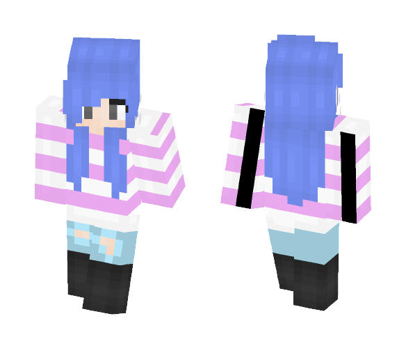 Cool Colors - Female Minecraft Skins - image 1