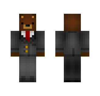 bear with tux - Male Minecraft Skins - image 2