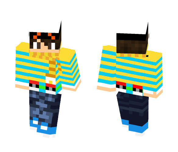 Winter Trainer (Pokemon) - Male Minecraft Skins - image 1