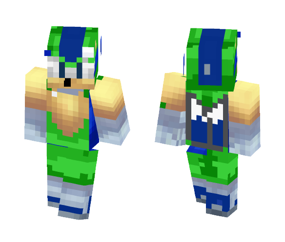 Michael the hedgehog - Male Minecraft Skins - image 1