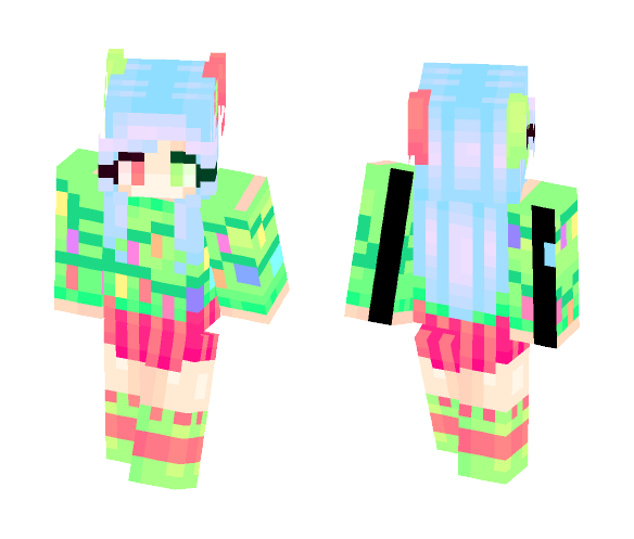 Holiday lights - Female Minecraft Skins - image 1