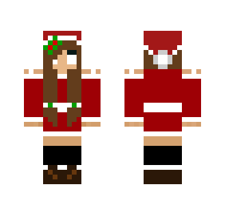 Christmas Herobrine Girl