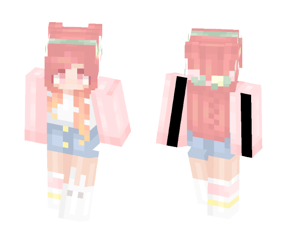 Peaches - Female Minecraft Skins - image 1
