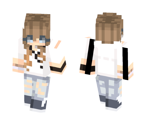 MJ Beats~ - Female Minecraft Skins - image 1