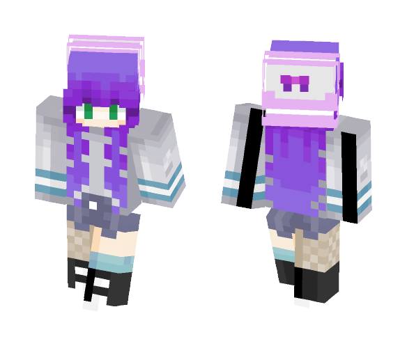 Indigo Dreams - Skintrade + Hiatus - Female Minecraft Skins - image 1