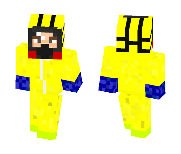 Walter White (shirt-hazmat) - Male Minecraft Skins - image 1