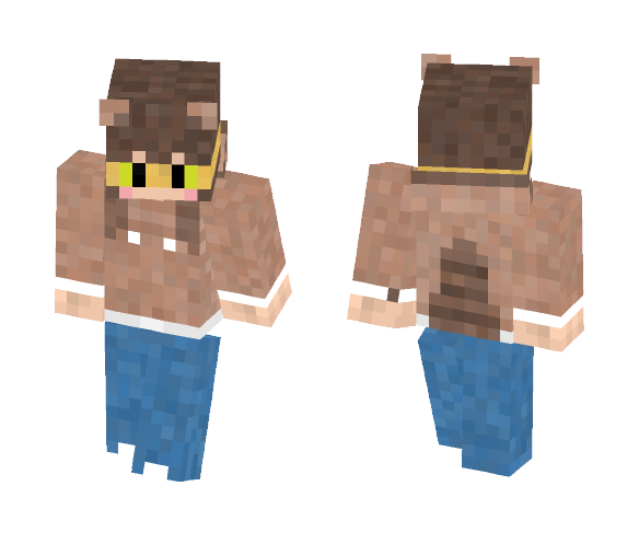 hunter slime girl - Girl Minecraft Skins - image 1