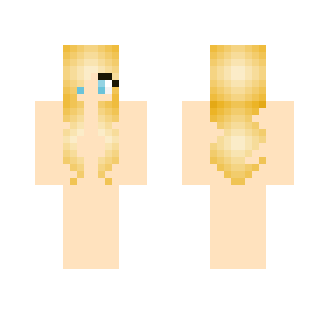 Blonde hair girl base