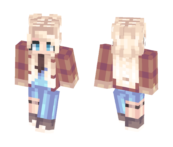 Download Free ~Gardener Girl Skin for Minecraft image 1 ~Gardener Girl - Girl Minecraft Skins - image 1