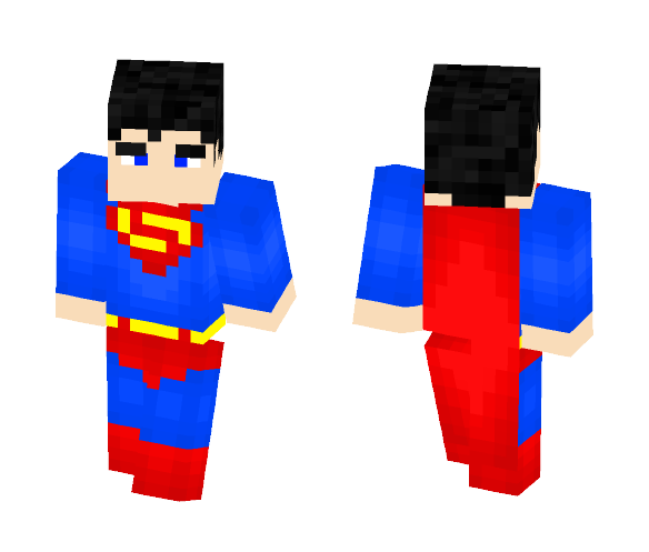 Superman - Male Minecraft Skins - image 1