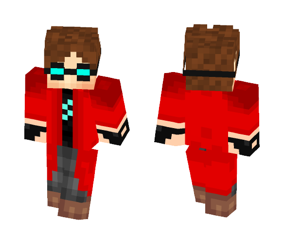 Kid Kinetic (custom speedster) - Male Minecraft Skins - image 1