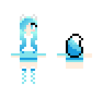 Ice wolf girl