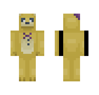 Fredbear Plush - FNAF - Male Minecraft Skins - image 2