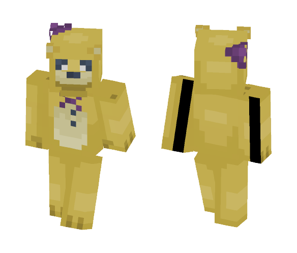 Fredbear Plush - FNAF - Male Minecraft Skins - image 1