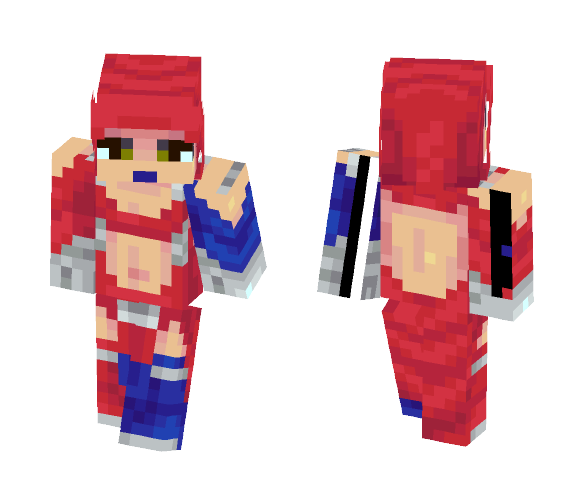 Sumaku, Magnet Mage [19th] - Female Minecraft Skins - image 1