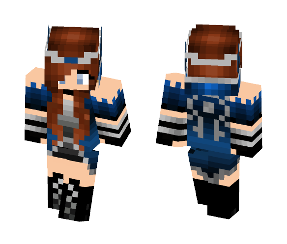 Dark Elf Princess - Female Minecraft Skins - image 1