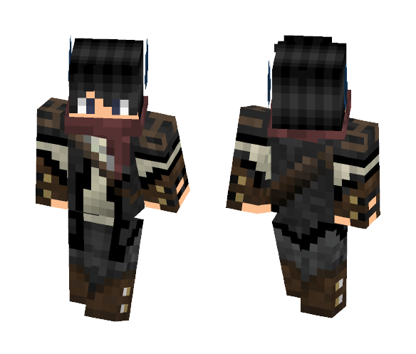 Dark Elf Assassin - Male Minecraft Skins - image 1