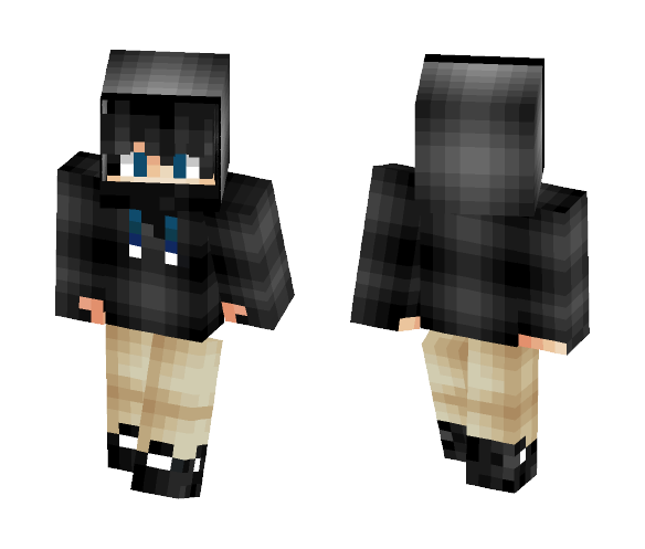 Hooded Fighter - Male Minecraft Skins - image 1