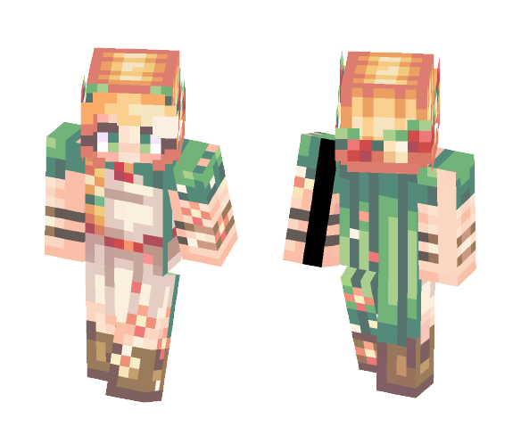 Nature's Child - Female Minecraft Skins - image 1