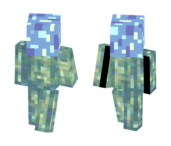 Download Free Charged Skin for Minecraft image 1 Charged - Male Minecraft Skins - image 1
