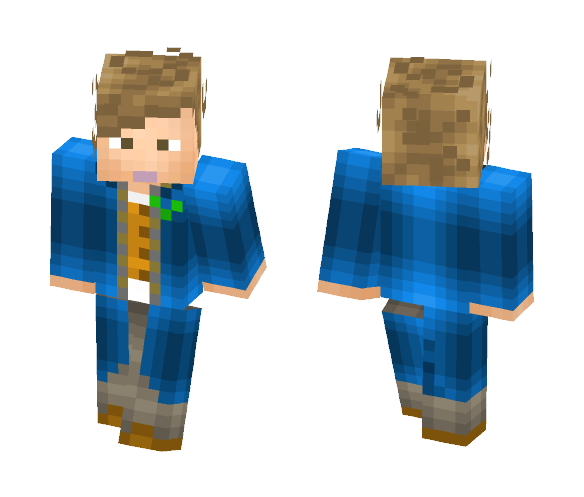 Newt Scamander - Male Minecraft Skins - image 1