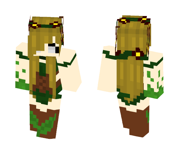 Dryad -- Magic Skin Contest - Female Minecraft Skins - image 1