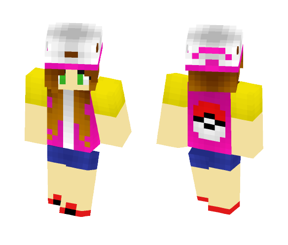 Pokemon Trainer - Female Minecraft Skins - image 1