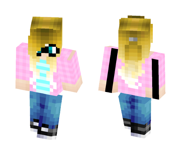 Blonde Girl - Girl Minecraft Skins - image 1