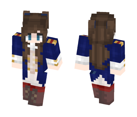 {*#*}Hamilton!!(female){*#*} - Female Minecraft Skins - image 1