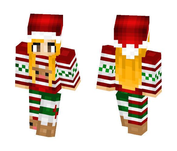 Christmas Girl - Christmas Minecraft Skins - image 1