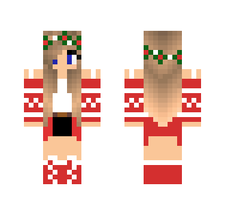 Christmas Female Skin! - Christmas Minecraft Skins - image 2