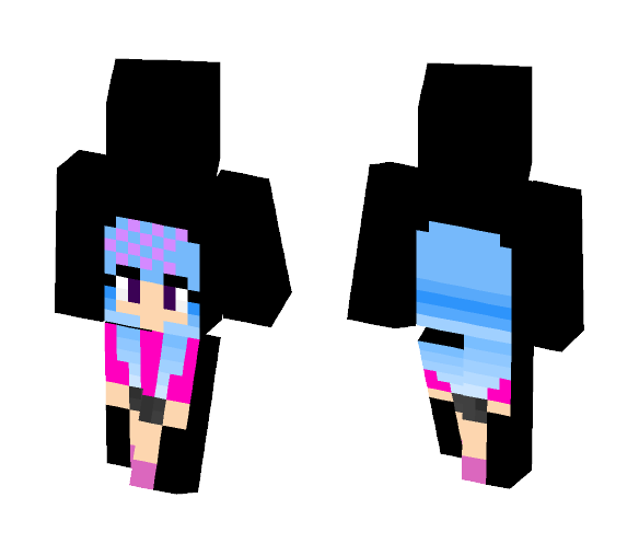 Download Free Tiny Person Skin for Minecraft image 1 Tiny Person - Female Minecraft Skins - image 1