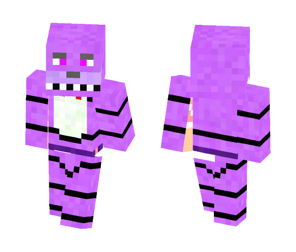 Fnaf Surprise under Bonnie - Female Minecraft Skins - image 1